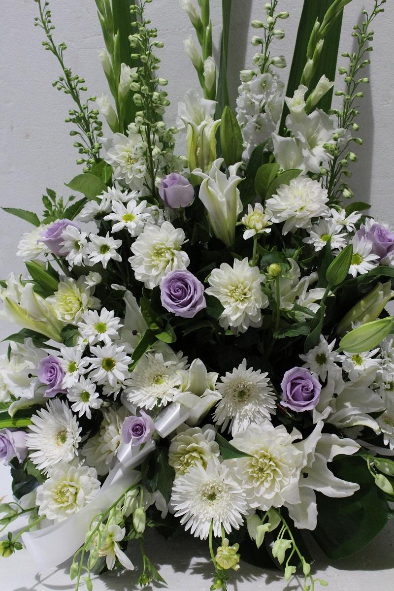 White Vase Arrangement