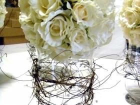 white lovely arrangement