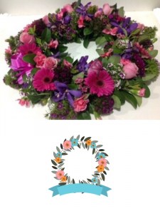 Purple & Pink Wreath