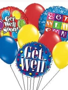 Get Well Soon Balloon Bouquet